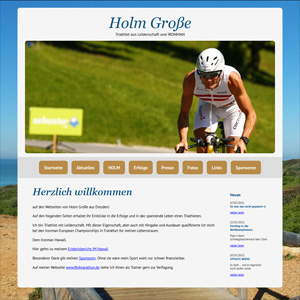 Webseite Holm Große